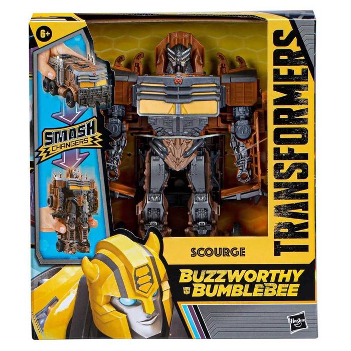 Transformers Buzzworthy Bumblebee Smash Changers Scourge. В наличии