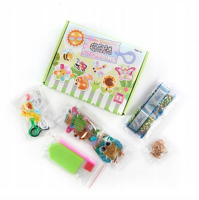 Haft Diamentowy Mozaika Diy Breloki Diamentowe