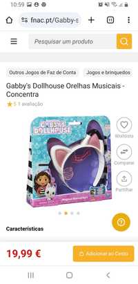 Bandolete musical gaby dolls house