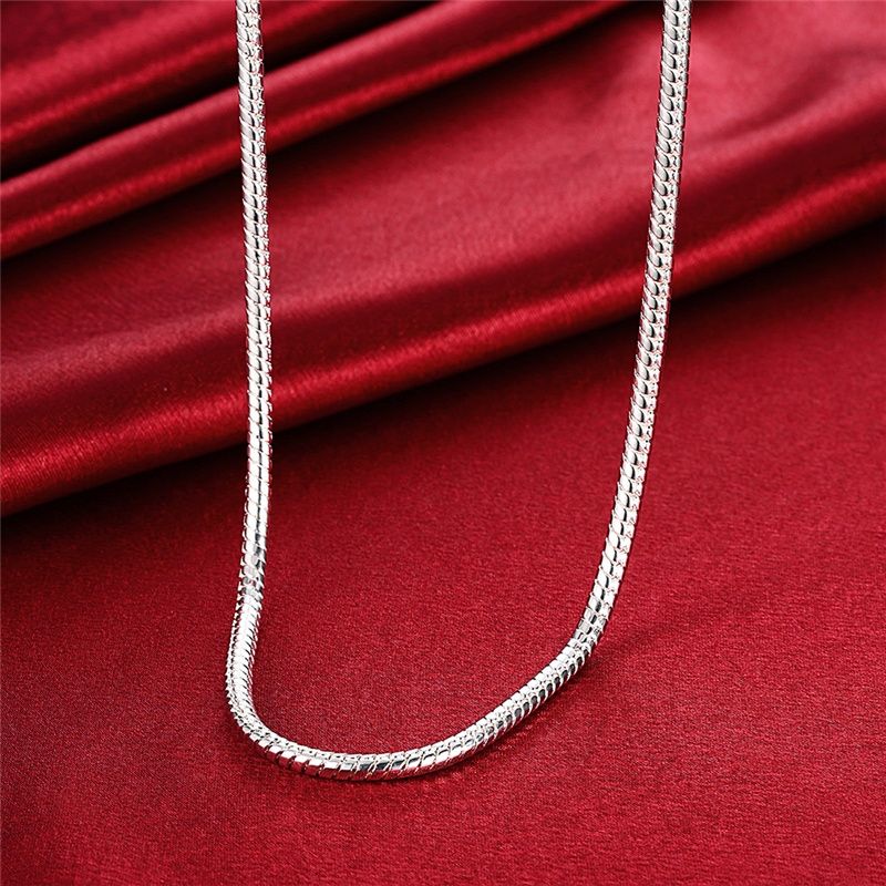 Łańcuszek srebny 925 żmijka 3 mm NOWY