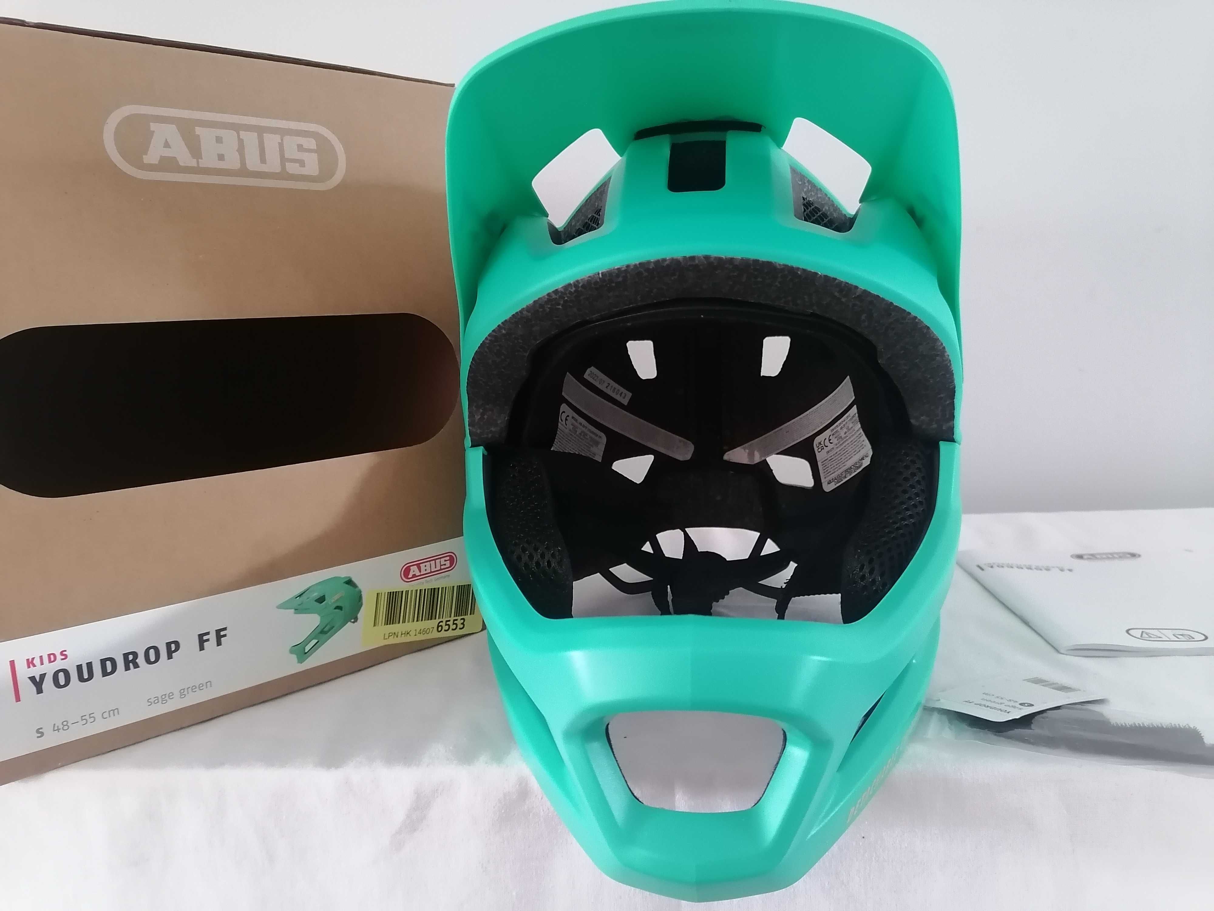 Kask rowerowy Abus Youdrop FF Sage Green S 48-55cm