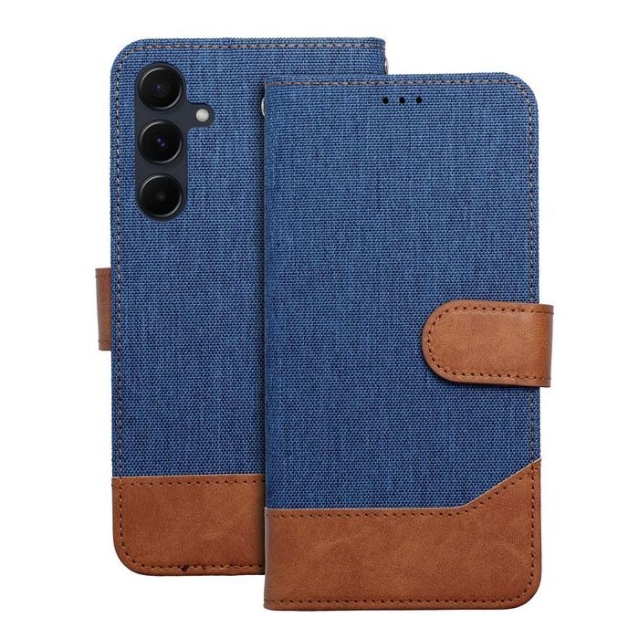 Kabura JEANS Book do SAMSUNG A35 5G niebieski