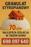 Granulat styropianowy