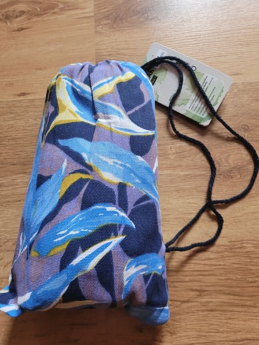 Hamak gardenic nowy z hakami montażowymi