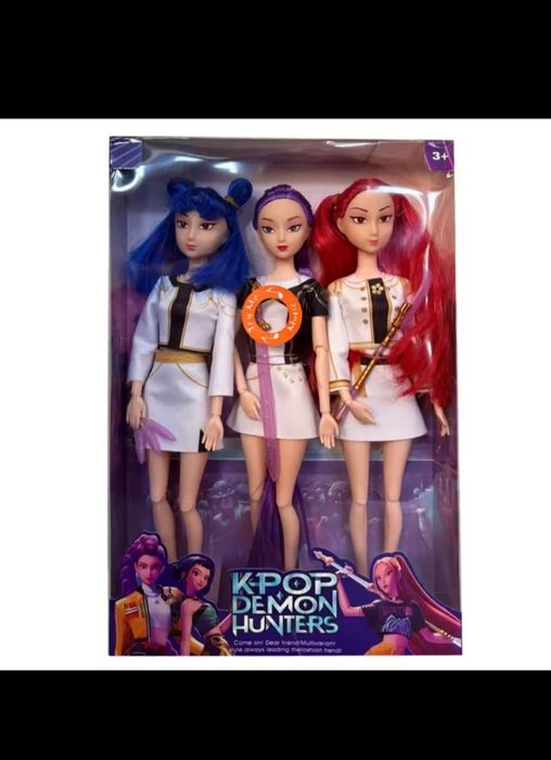 Lalki zestaw lalek huntrix Rumi mira zoey łowczynie demonów śpiewające