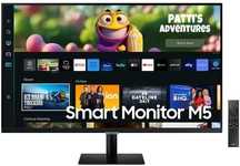 Monitor Samsung 27 z Tizen (funcje Smart + pilot)