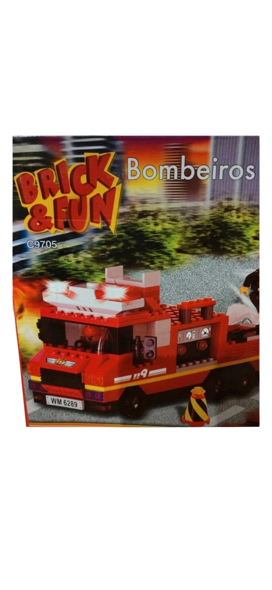 Lego Carro Bombeiros Brick & Fun