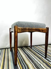 Taboret krzesło Edmund Homa lata 60 patyczak vintage renowacja