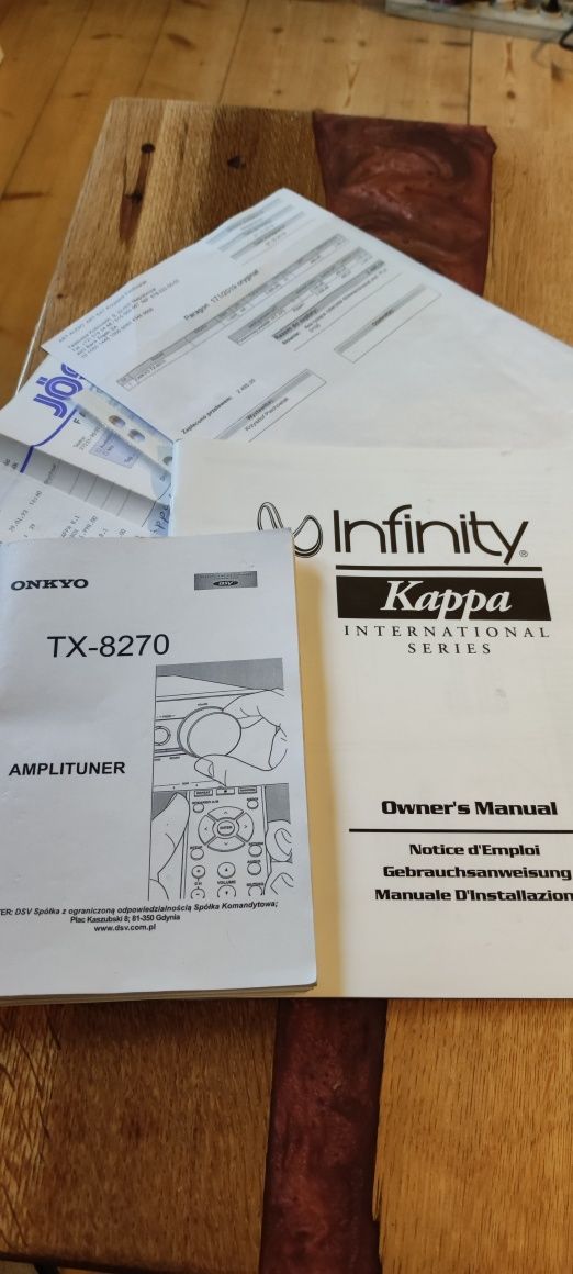 Infiniti kappa 8.1 + Onkyo TX-8270