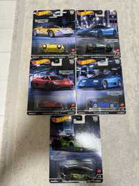 Hot Wheels Premium Exotic Envy 2022 Full Set