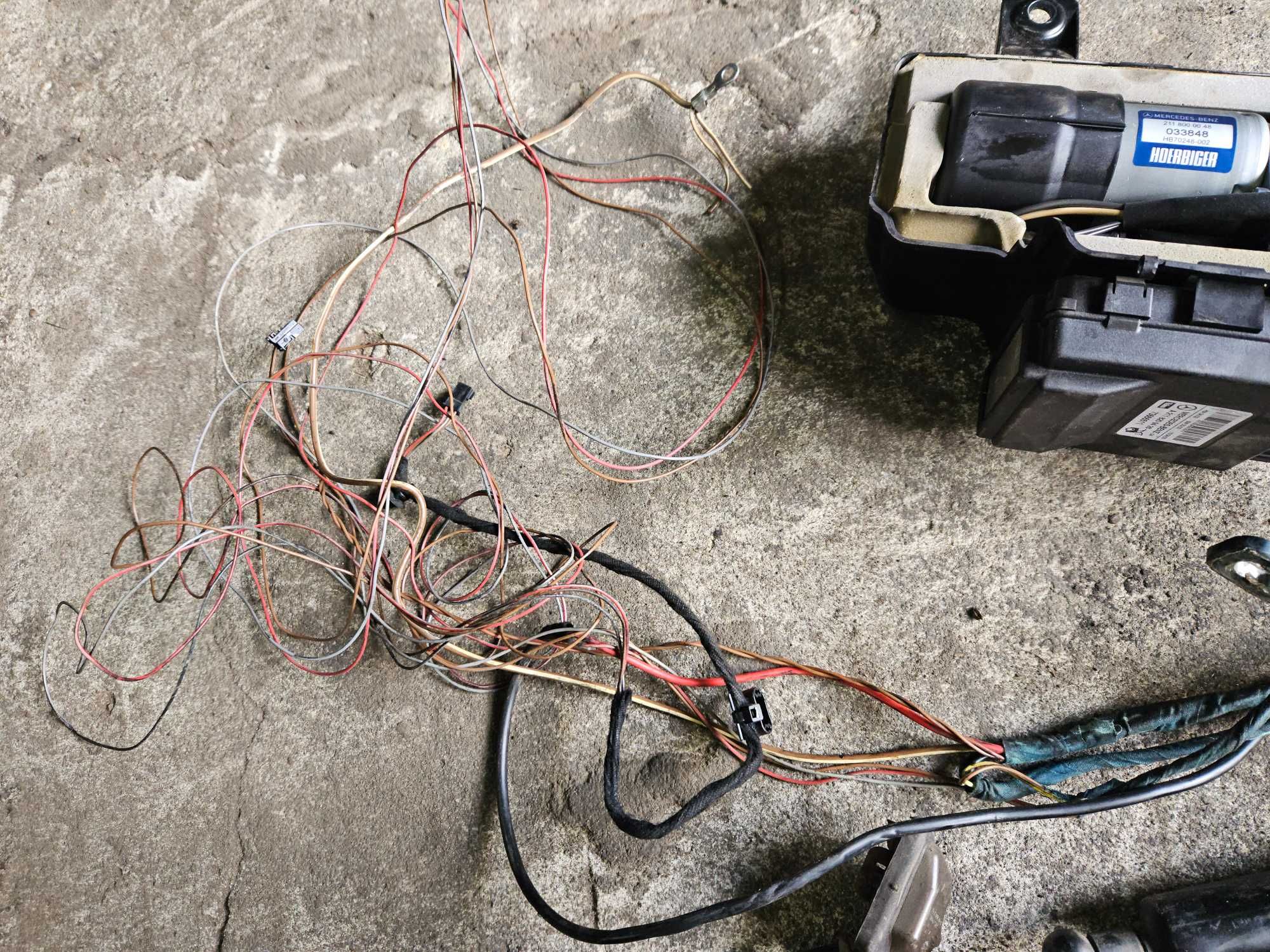 Mercedes w211 kombi hydraulika klapy pompa siłownik wiązka moduł