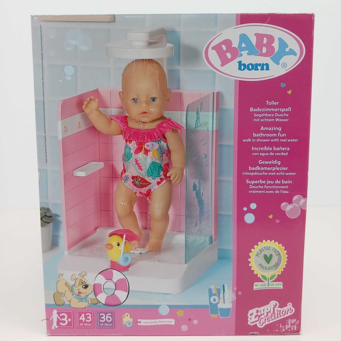 Baby Born 830604 Interaktywny prysznic dla lalki