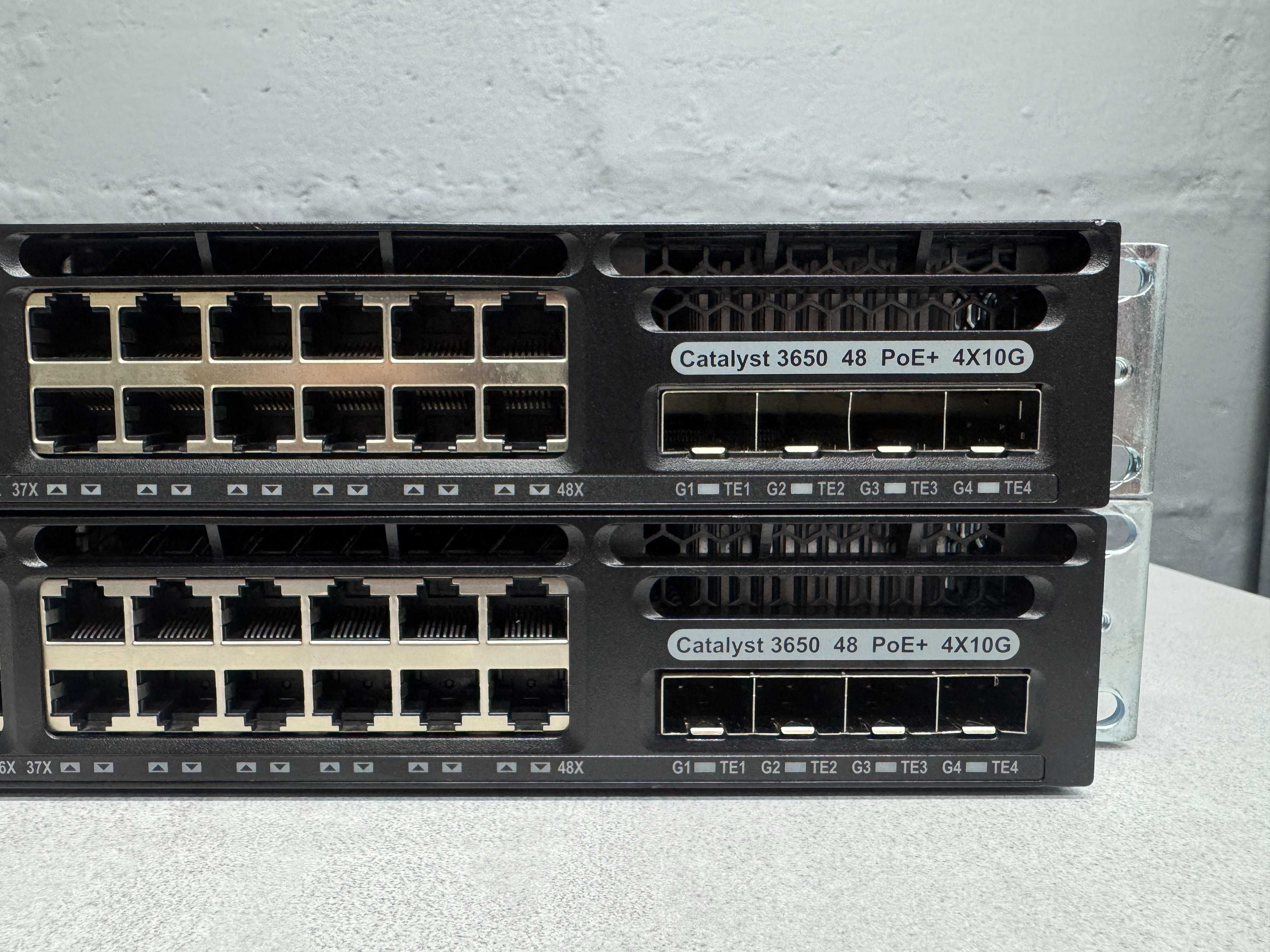 Коммутатор Cisco WS-C3650-48PQ-S(4 порта 10G SFP+) безнал/гарантия