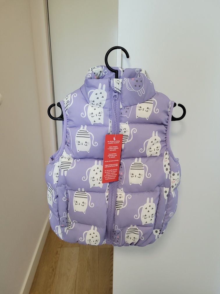 SMYK Cool Club Fioletowy Bezrękawnik w Koty r. 98