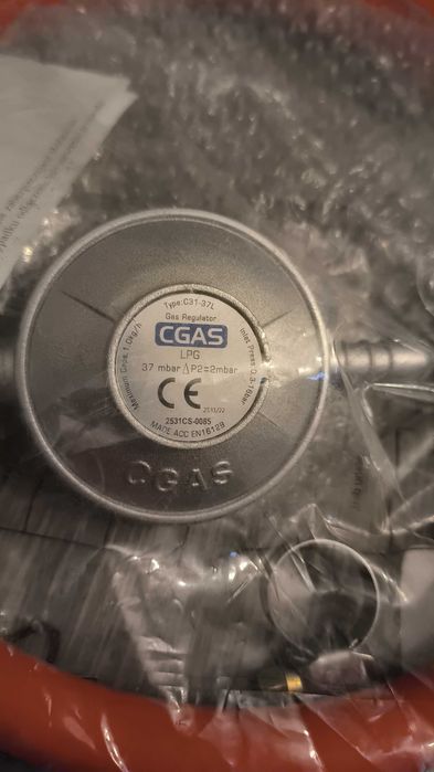 Reduktor gazowy do butli CGAS zestaw