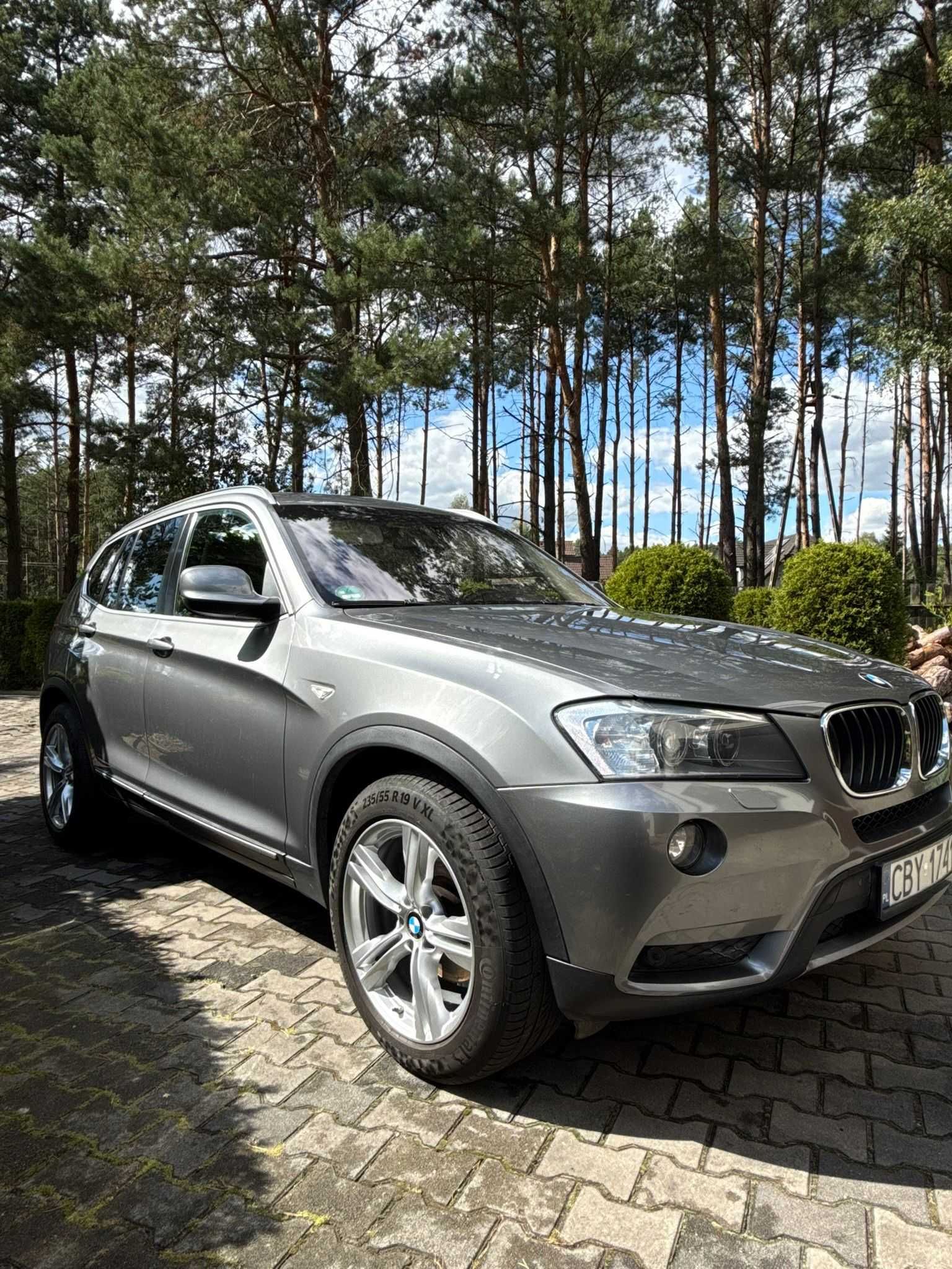 BMW X3 F25 xDrive, 2011 r., 2.0D, 184 KM, stan idealny