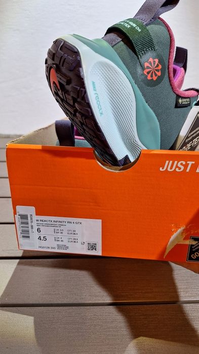 Кросівки W Reactx Infinity RN4 GTX US6 EU 36.5  23cm