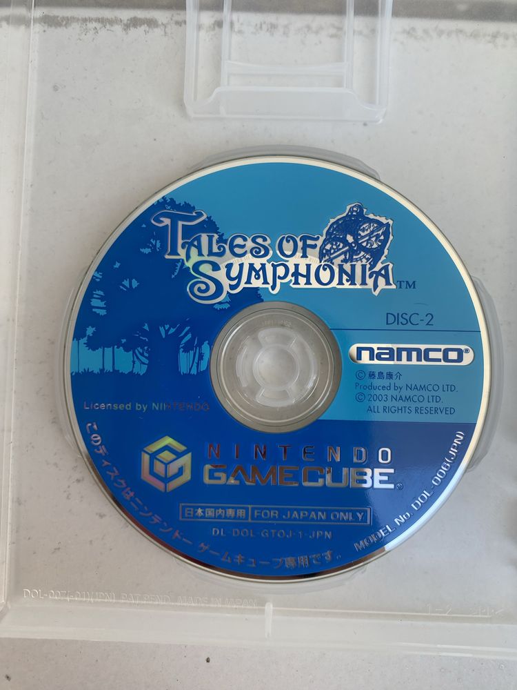 Tales of Symphonia JP - GameCube - SO CD2!