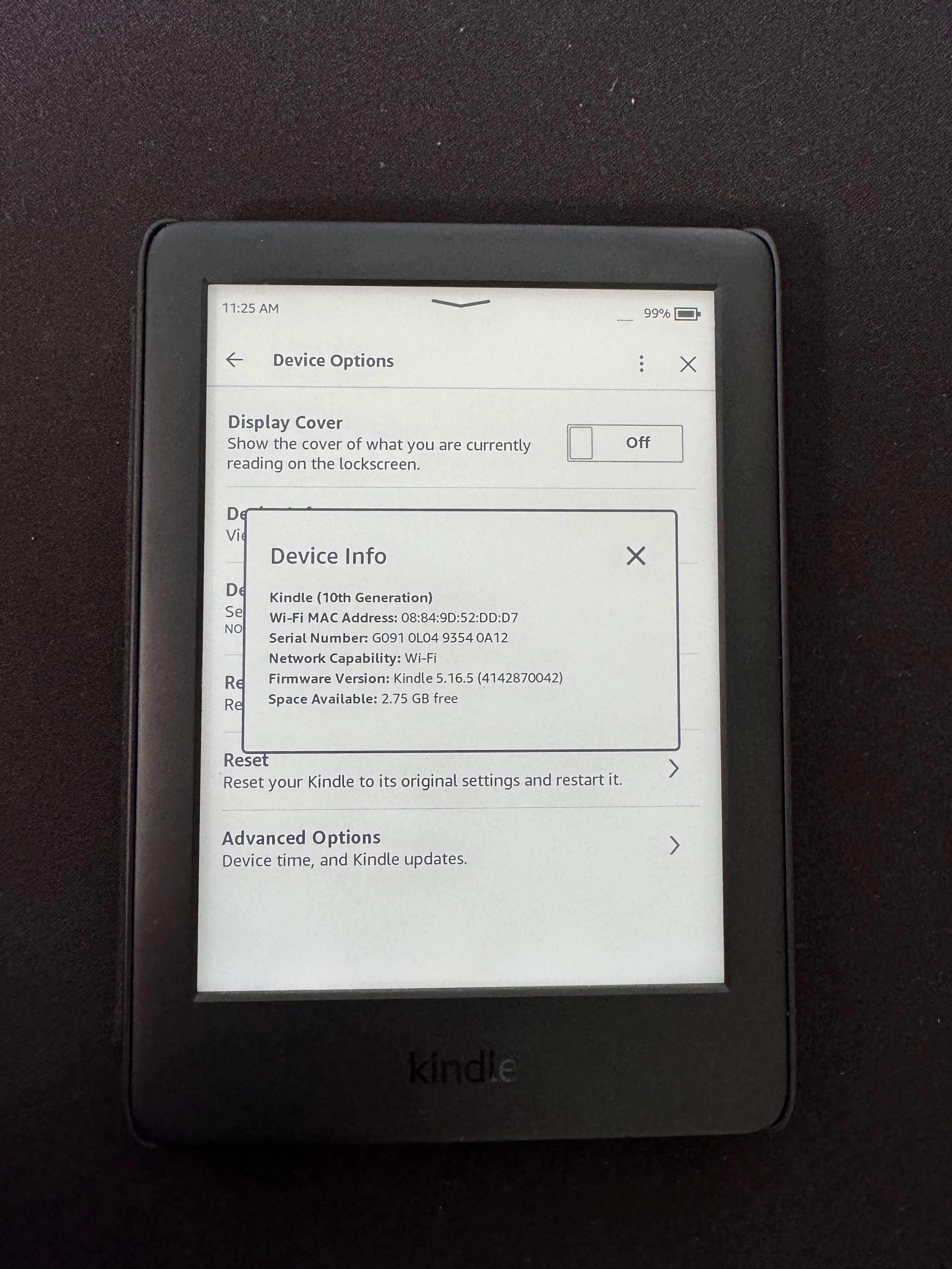 Електронна книга Amazon Kindle 10th Gen 4Gb Black 2019 (Без реклами)