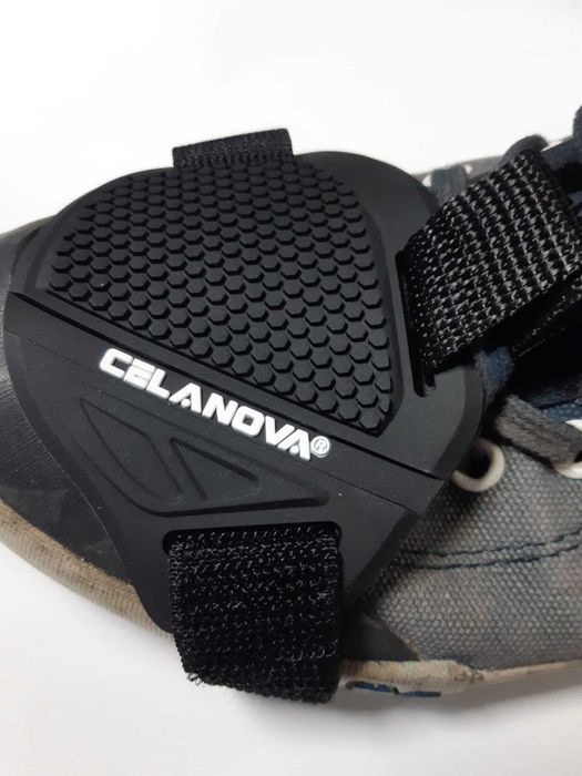 Protetor antiderrapante para sapato ou bota lado pedal mudanças
