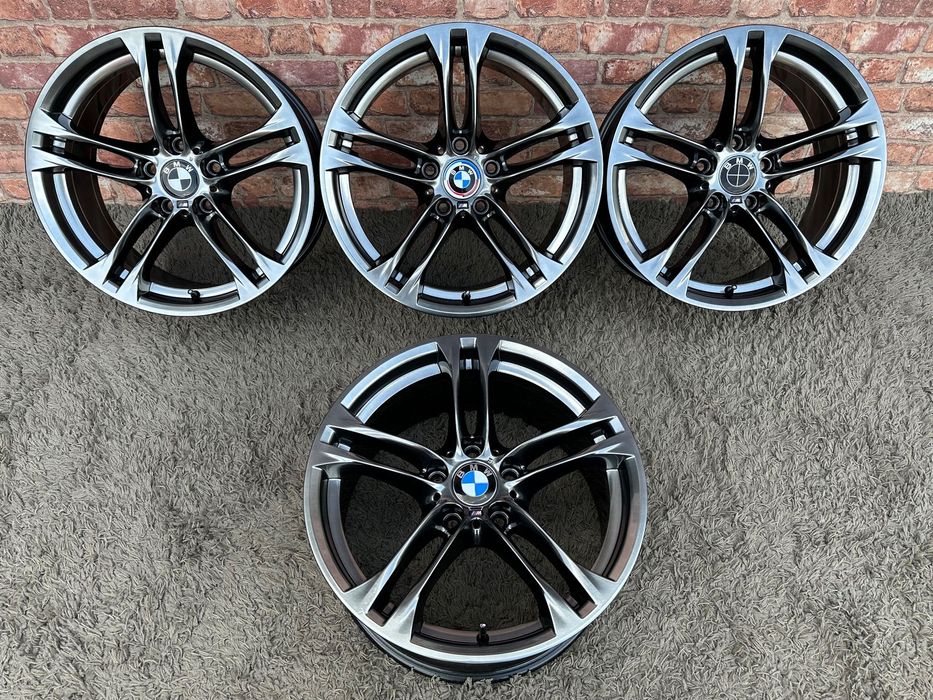 Styling 613 oryginalne alufelgi 18 BMW 5x120 M pakiet F10 8j ET30 9j ET44 xDrive Z3 Z4 E46 X1 X3 E83 X5 E90 F30 F32 F34 GT F01 F12 F20 E87 E81 E60 xD Opel Insignia OPC Performance grafit Black Chrome dwie szerokości Radom