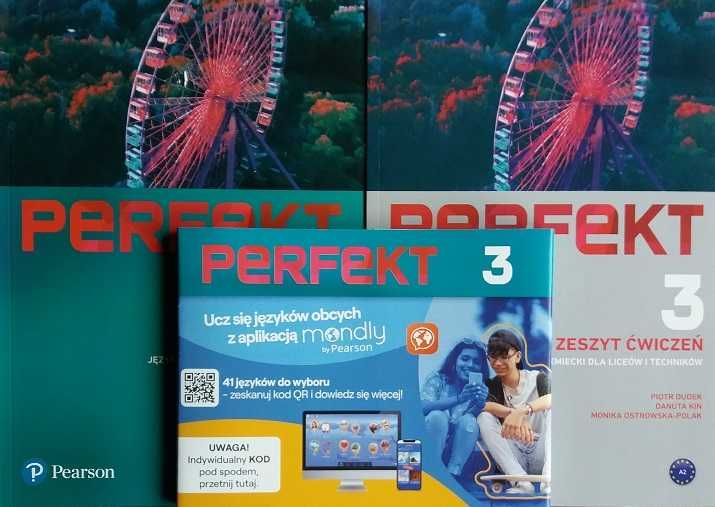 Perfekt 3 podr. + Zeszyt ćwiczeń + kod do Mondly. Pearson