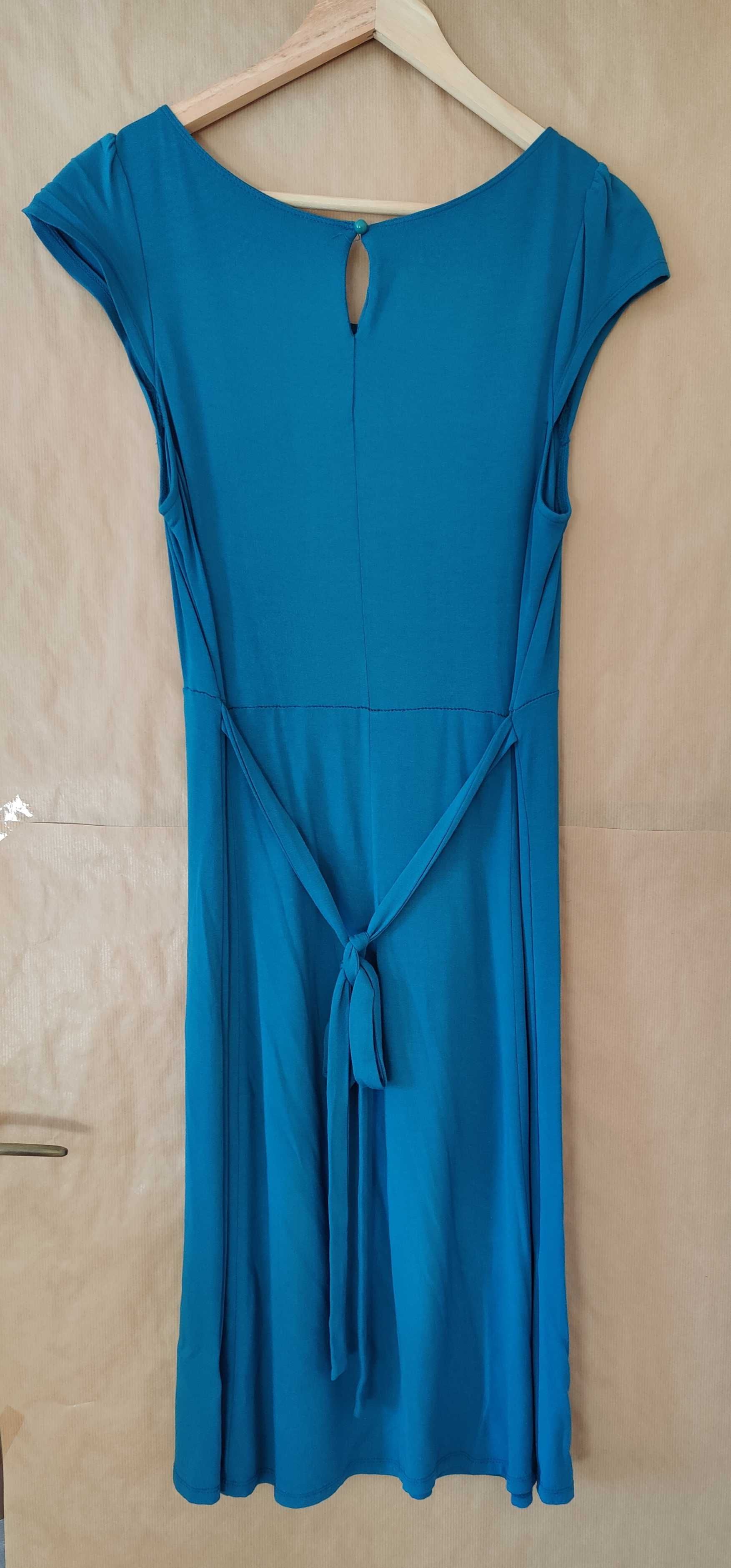 Sukienka koktajlowa turkusowa Orsay r. 38