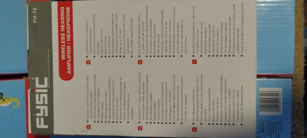 Słuchawki bezprzewodowe douszne   Nowe