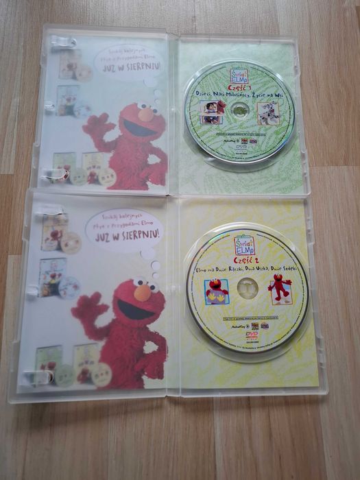 Świat Elmo – Ulica Sezamkowa – zestaw 2xDVD – edukacja i zabawa