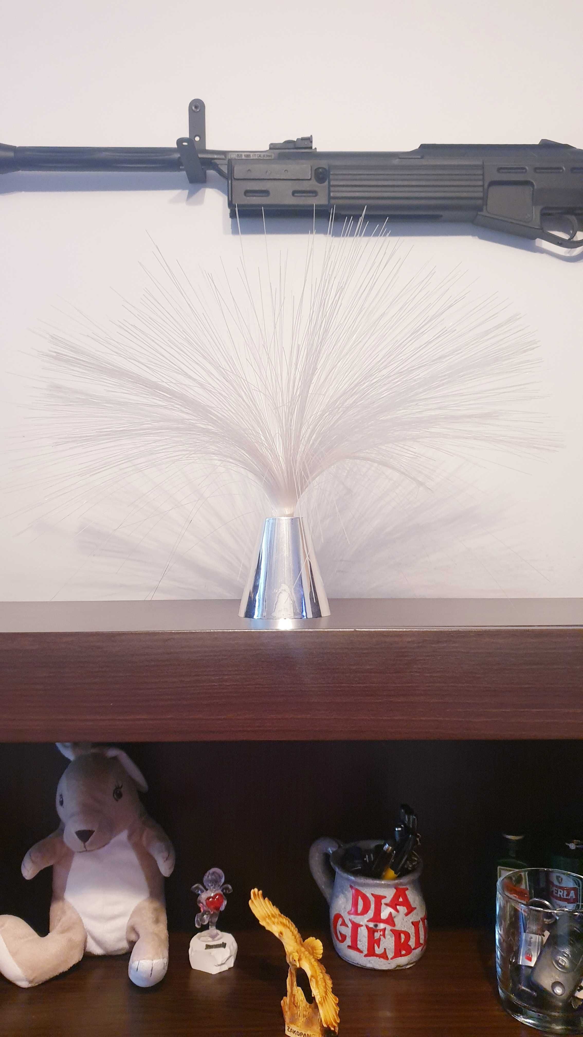 Lampka multikolor światłowody świecące
