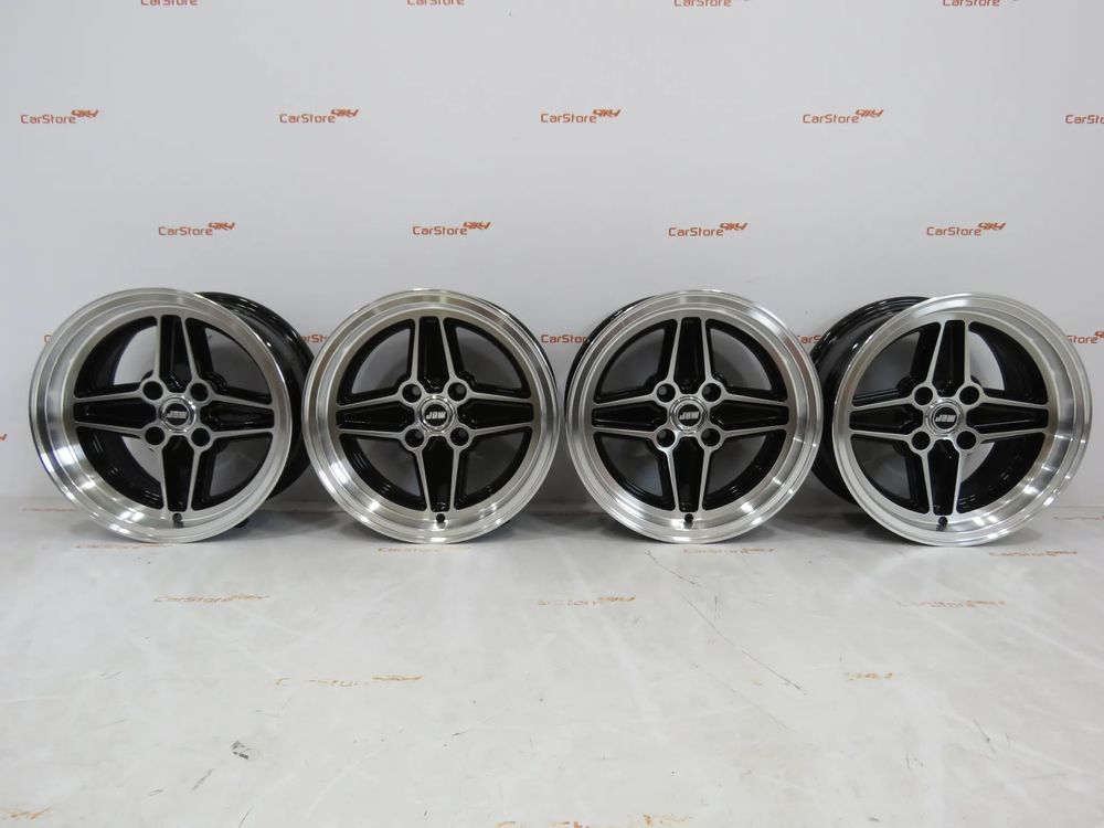 Jantes JBW RS4 Ford 15'' x 7 et 5 4x108 Pretas