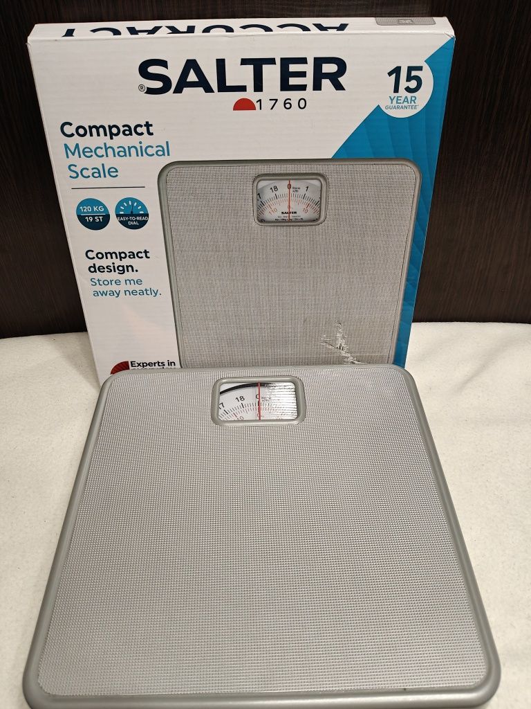 WagaMechaniczna łazienkowa Salter 433 120kg SREBRNA