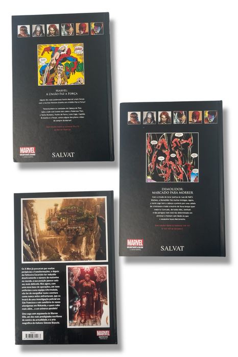 3 Marvel Comics em Portugues