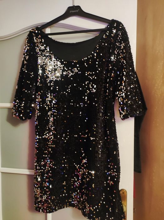 Sukienka Andrzejki cekiny nowa