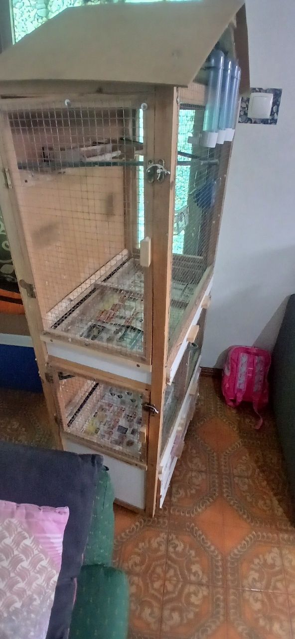 Gaiola viveiro para pássaros
