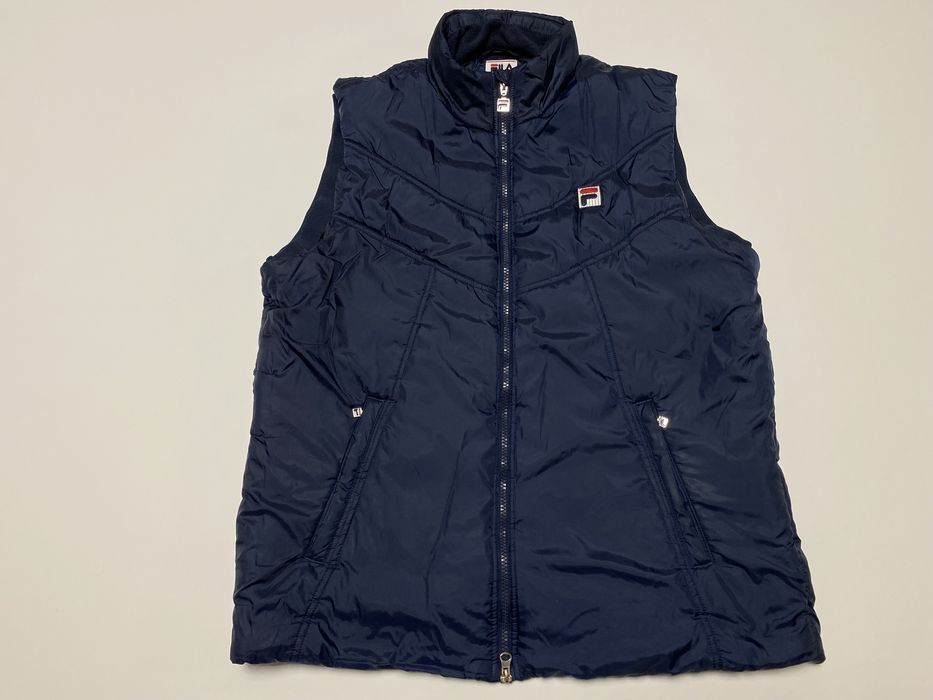 Новая пуховая жилетка Fila Heritage Men Размер L пуховик жилет