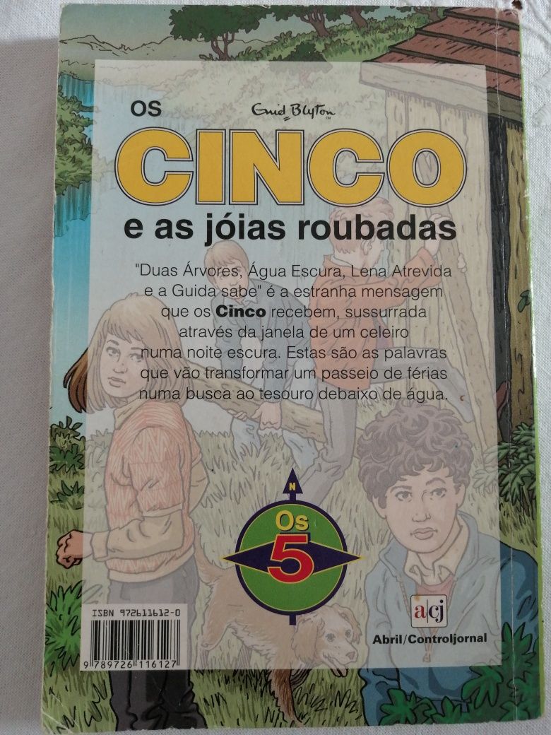 Os cinco e as jóias roubadas