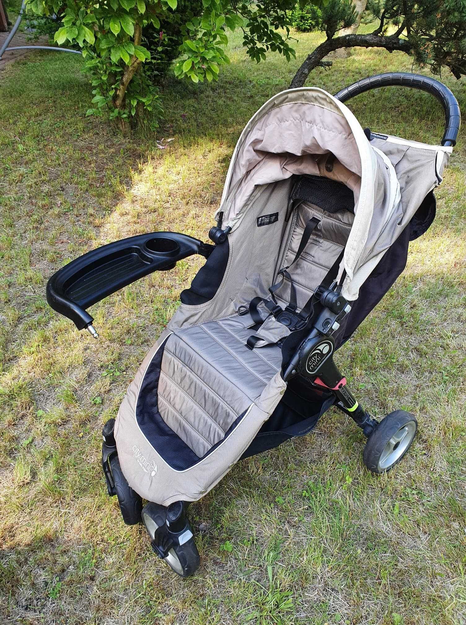 Wózek Baby Jogger City Mini 4 koła tacka