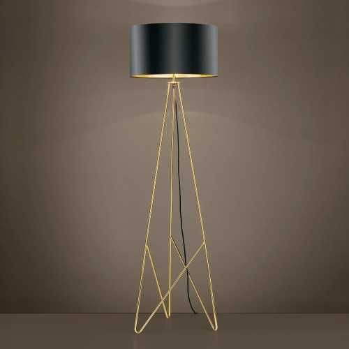 *** Eglo - Lampa podłogowa CAMPORALE 1xE27/60W/230V żółte złoto ***