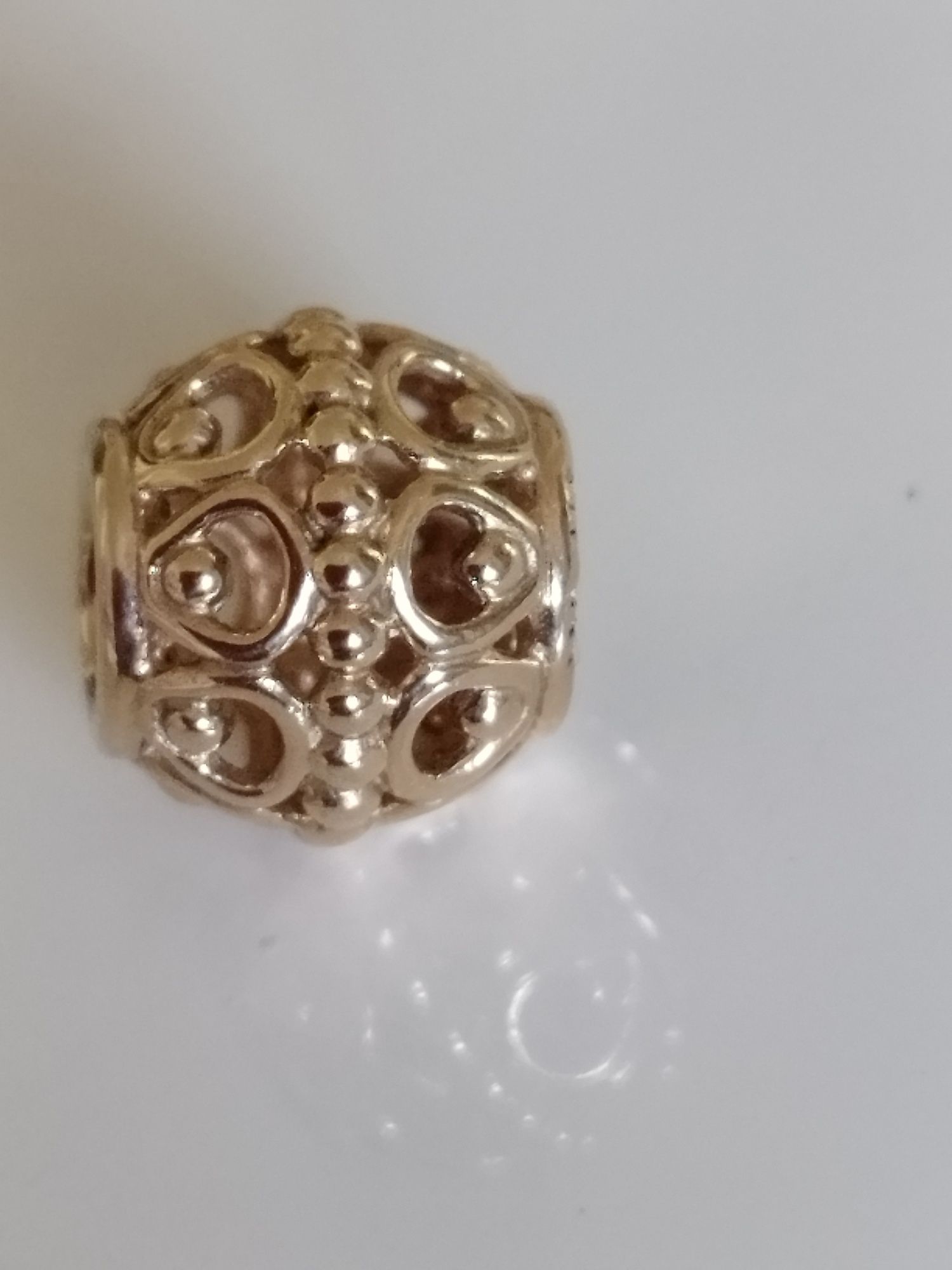 Pandora złoty 14k charms złoto 585