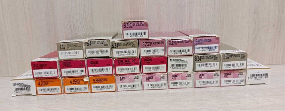 Распродажа профессиональных красок для волос