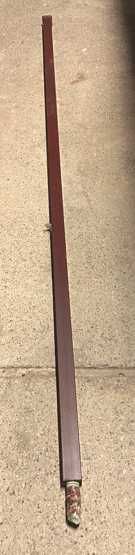 Oś kwadratowa 2,30m brona talerzowa 40x40