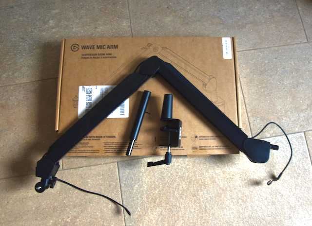 Elgata Wave Podcasting Mic Suspension Boom Arm