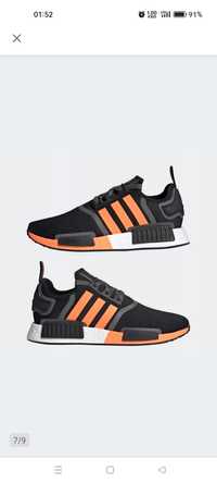 Adidas NMD R1 Black Orange Limited 44 Okazja Unikat