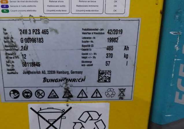 Jungheinrich Paleciak Elektryczny