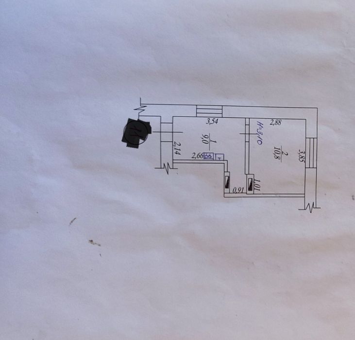 Продам гостинку, район Москалевки!