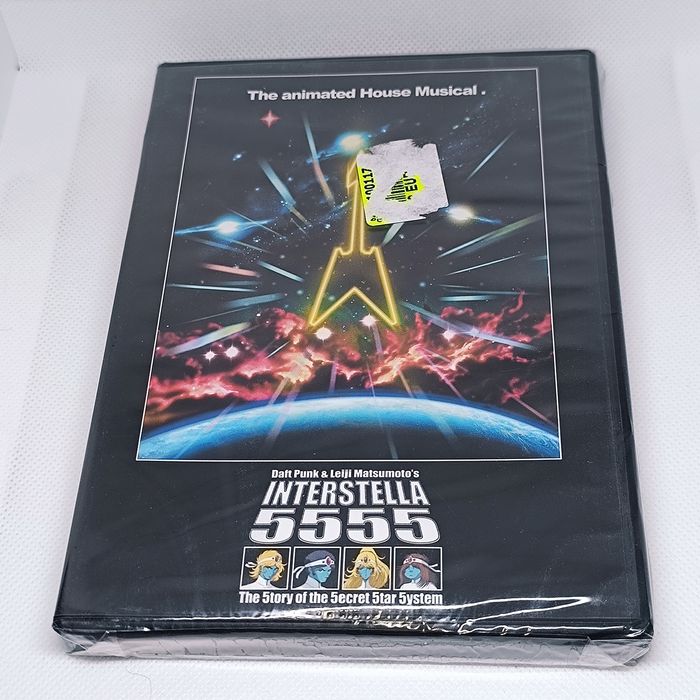 DVD Daft Punk Interstella 5555 The Animated House Musical Novo Selado