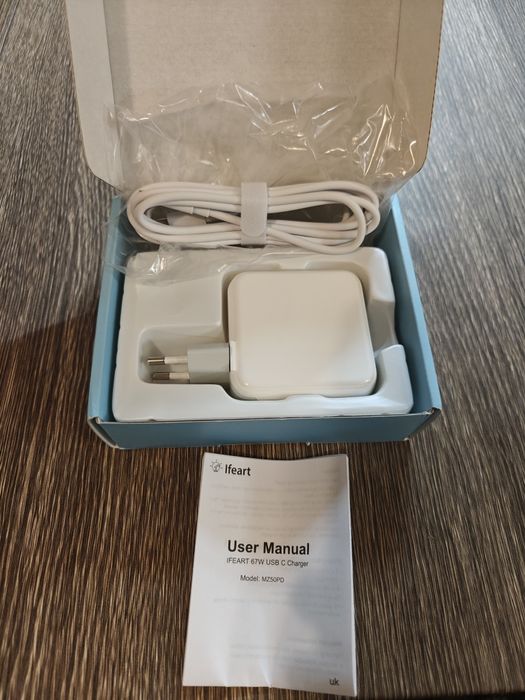 Ładowarka 67 W, USB C, kompatybilna z MacBook Air O674