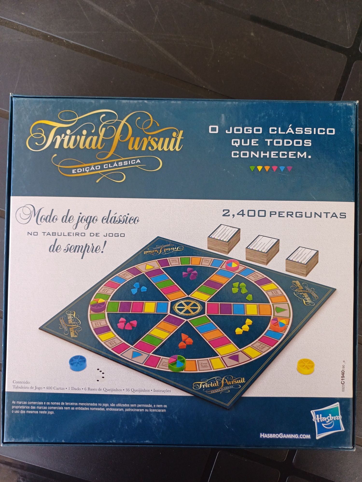 Jogo Trivial Pursuit Novo