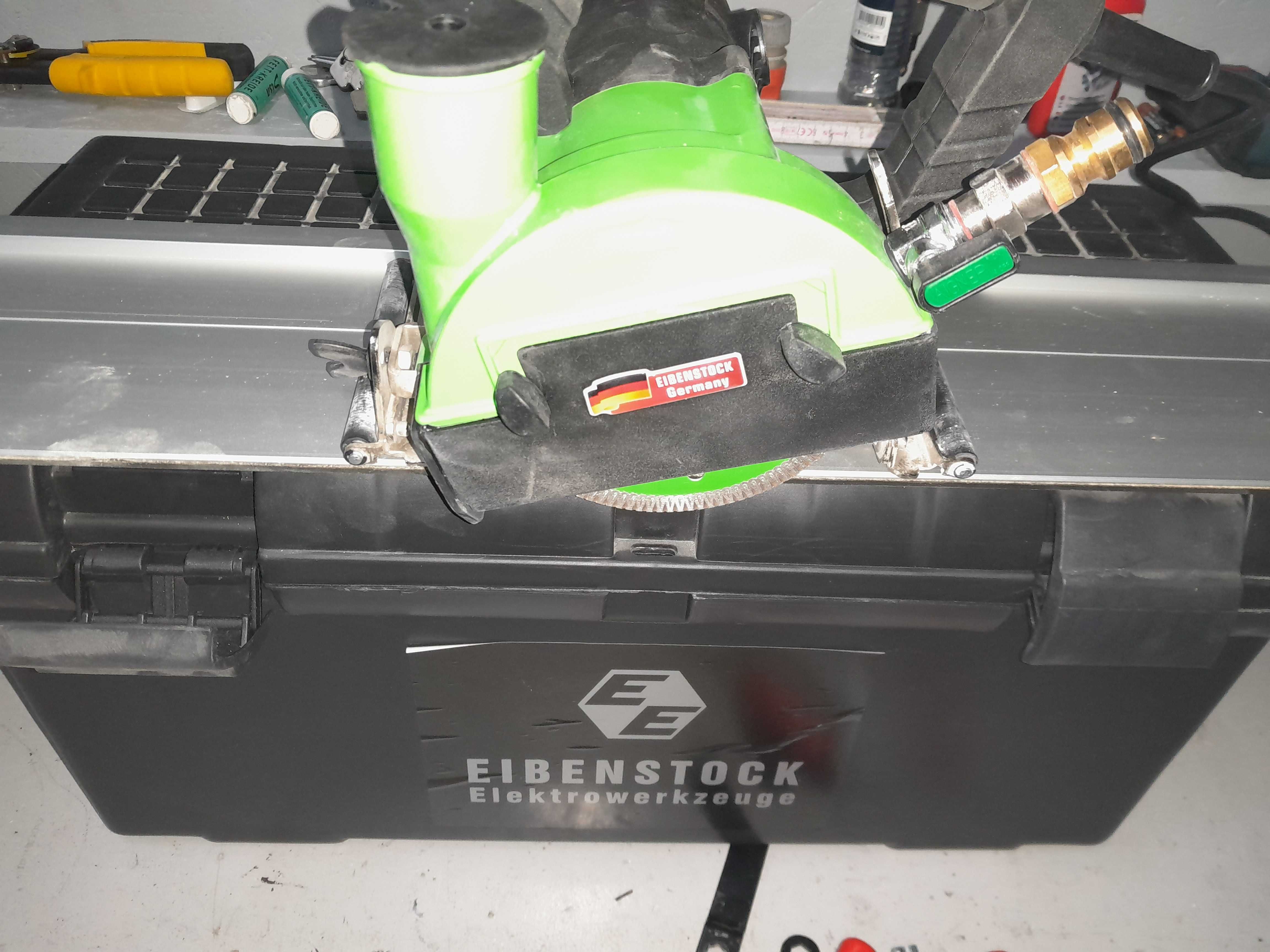 Eibenstock EDS125.Przecinarka do płytek, fazowania. Szyna 1,5m.Festool